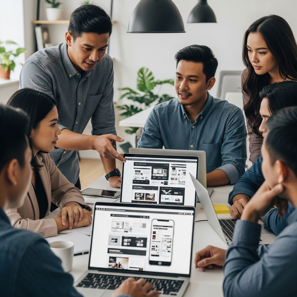 Tim Profesional Jasa Pembuatan Website Kami