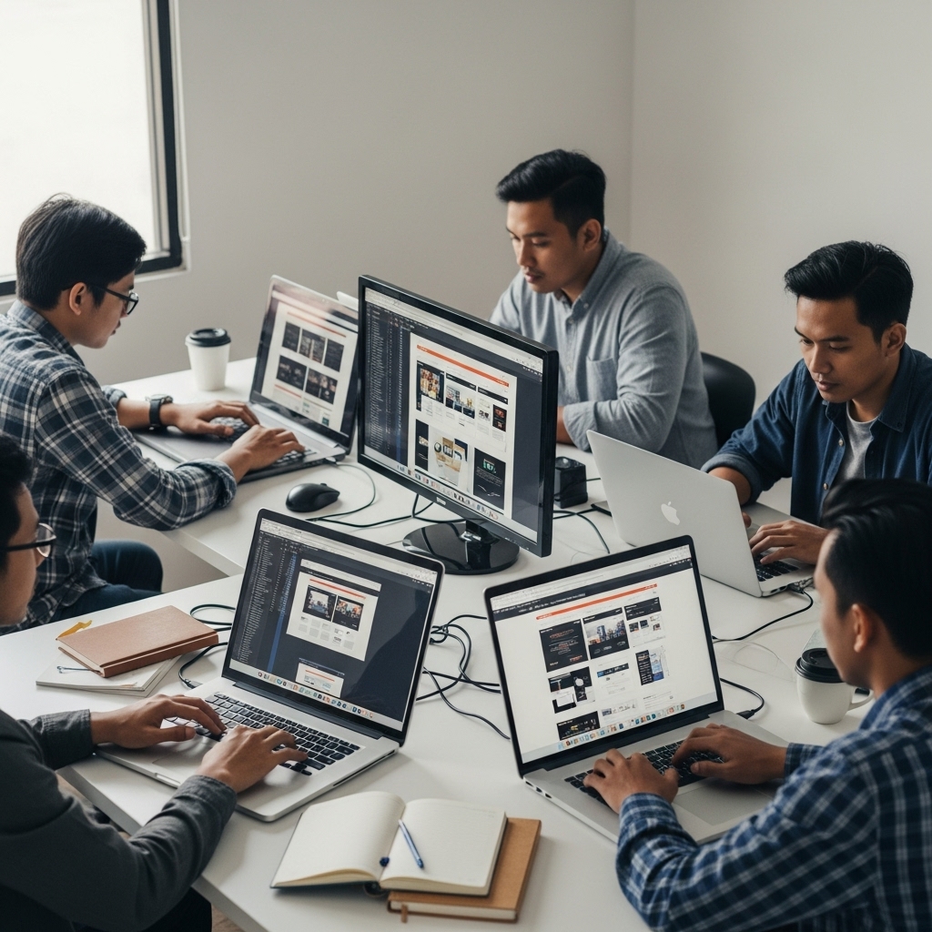 Jasa Pembuatan Website Custom & Profesional