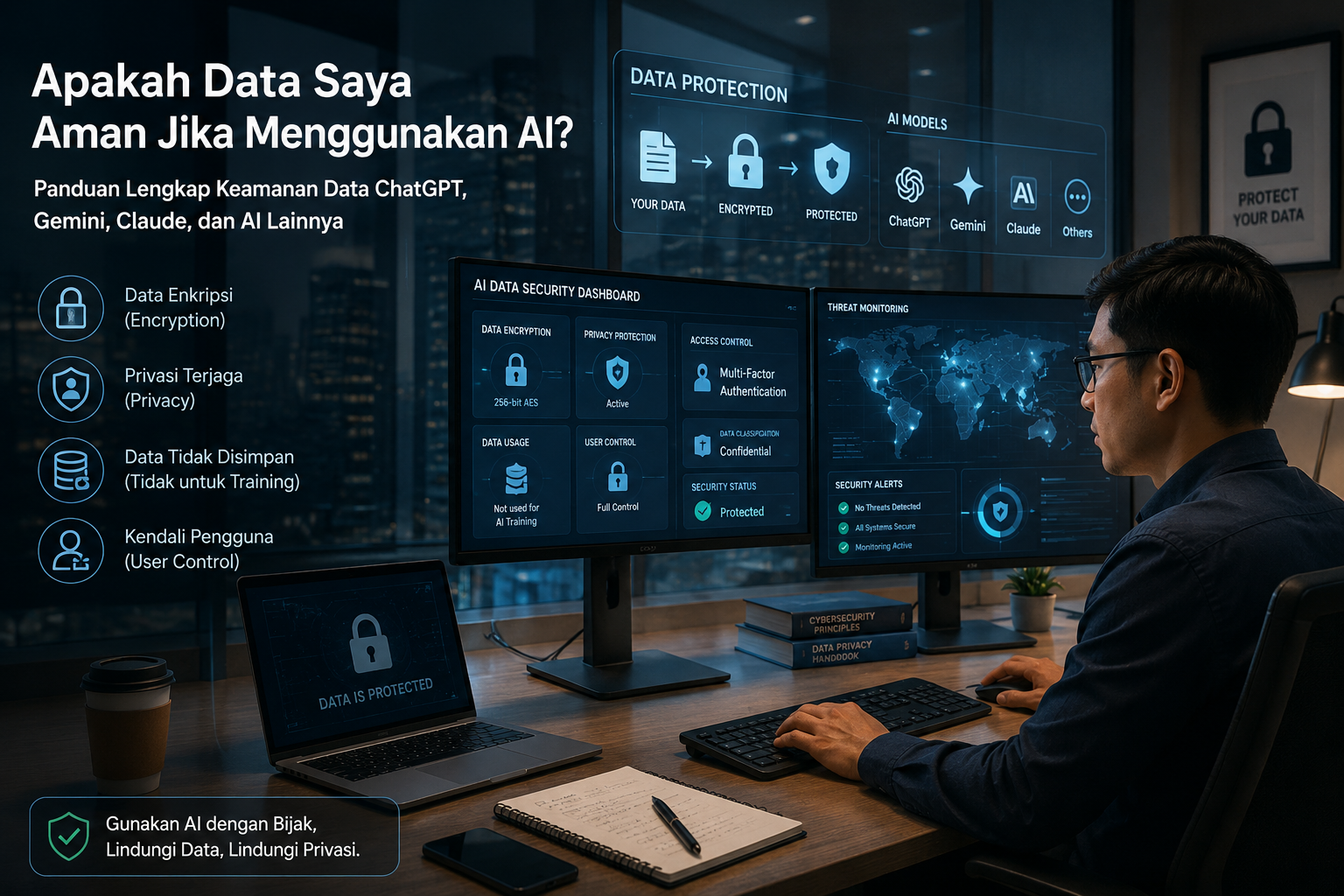 Apakah Data Saya Aman Jika Menggunakan AI? Ini Fakta yang Harus Anda Ketahui